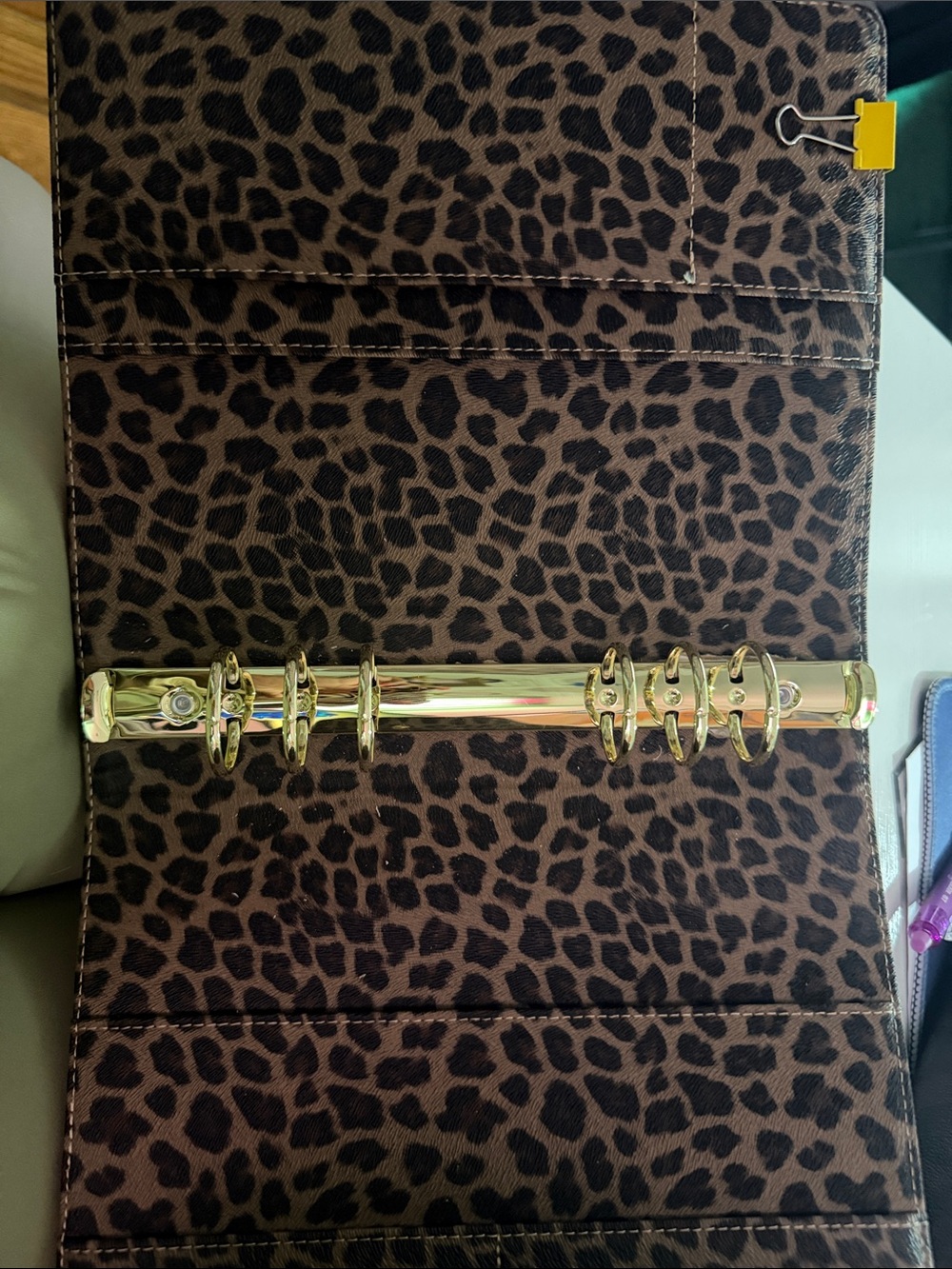 Leopard Print binder - Picture 3 of 3